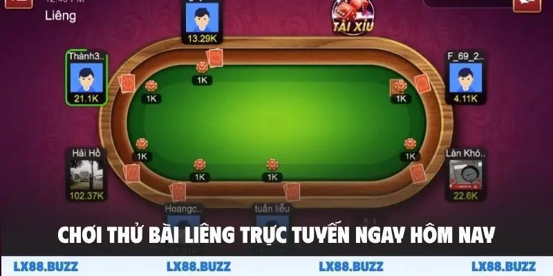 Chơi thử bài Liêng trực tuyến ngay hôm nay