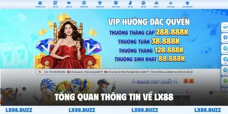 Tổng quan thông tin về LX88